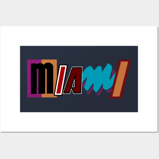 Miami New Logo Posters and Art